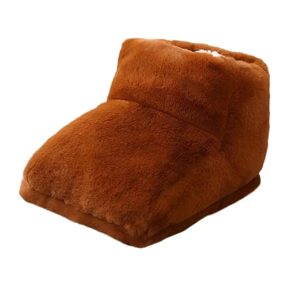 Electric Foot Warmer Soft Plush Even Heat One Size