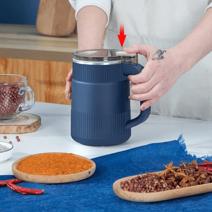 Electric Grain Mill Powerful Motor Stainless Steel Grinding Cup