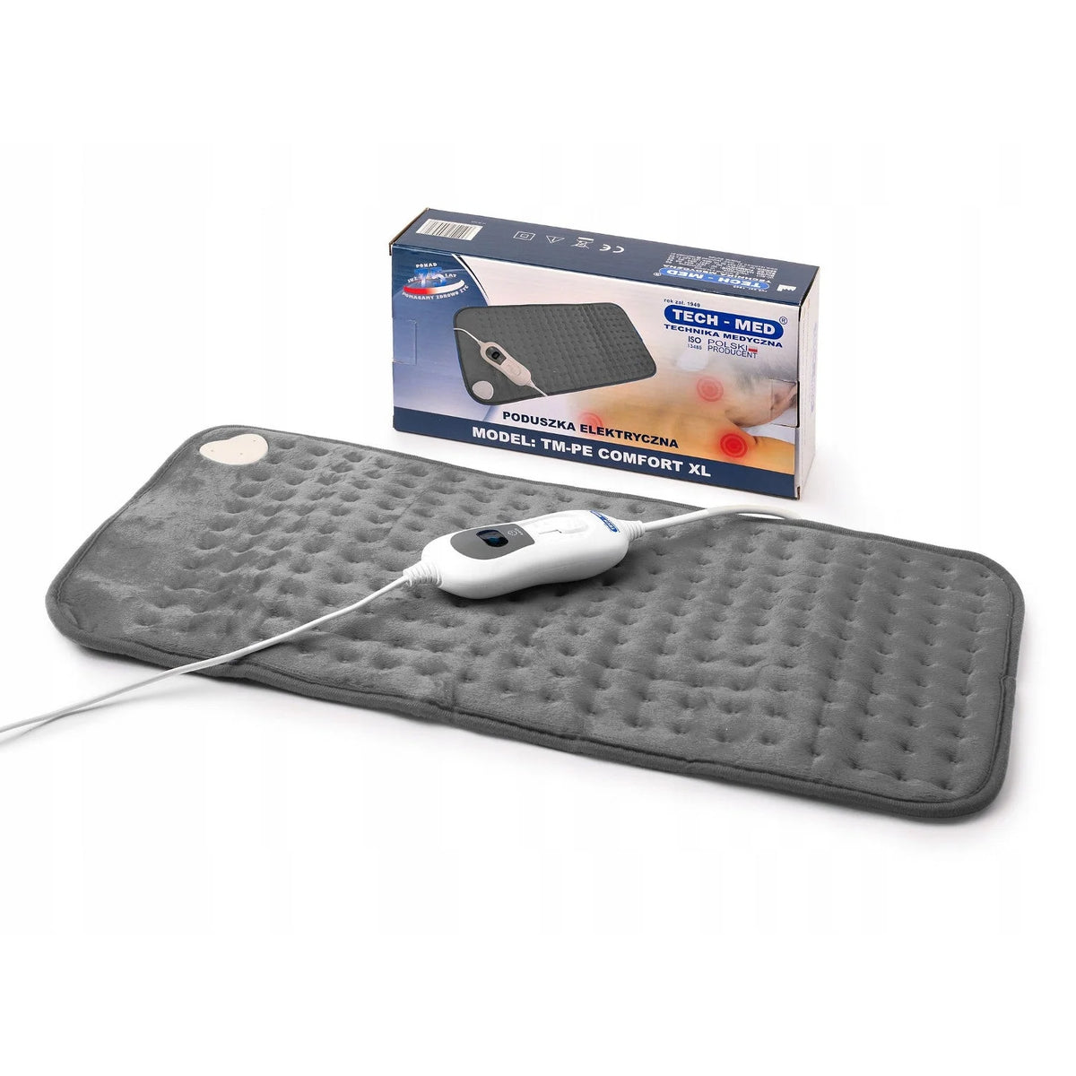 Electric Heating Pad Adjustable Heat Settings Soft Fleece