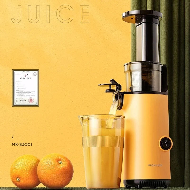 Electric Juicer Compact Masticating Automatic Pulp Ejection