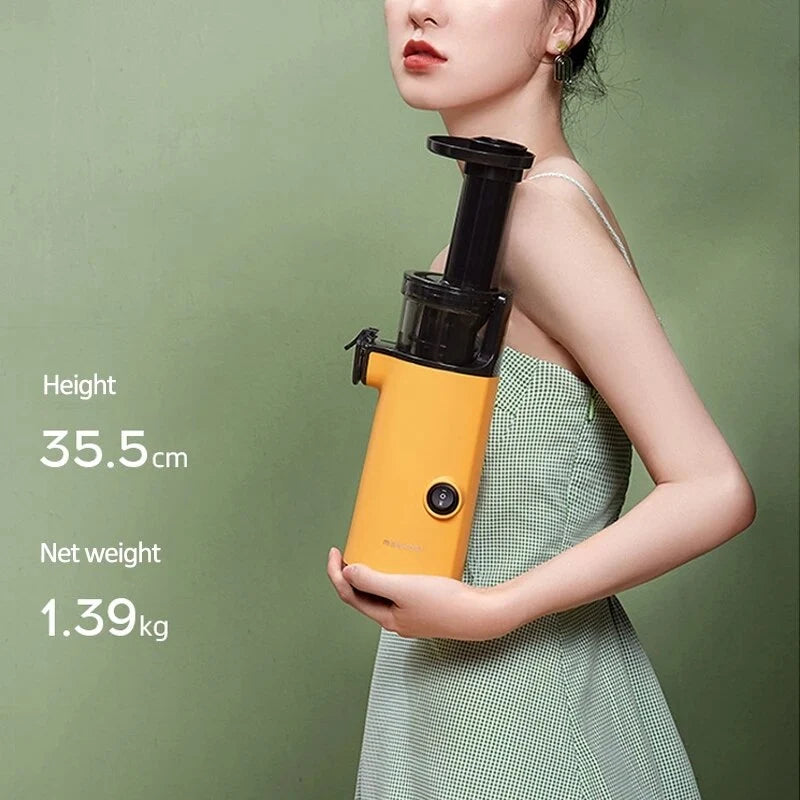Electric Juicer Compact Masticating Automatic Pulp Ejection