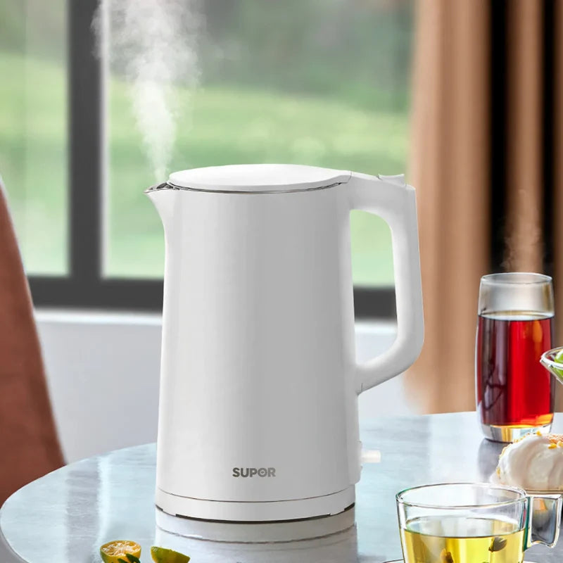 Electric Kettle Stainless Steel Automatic Shut-Off