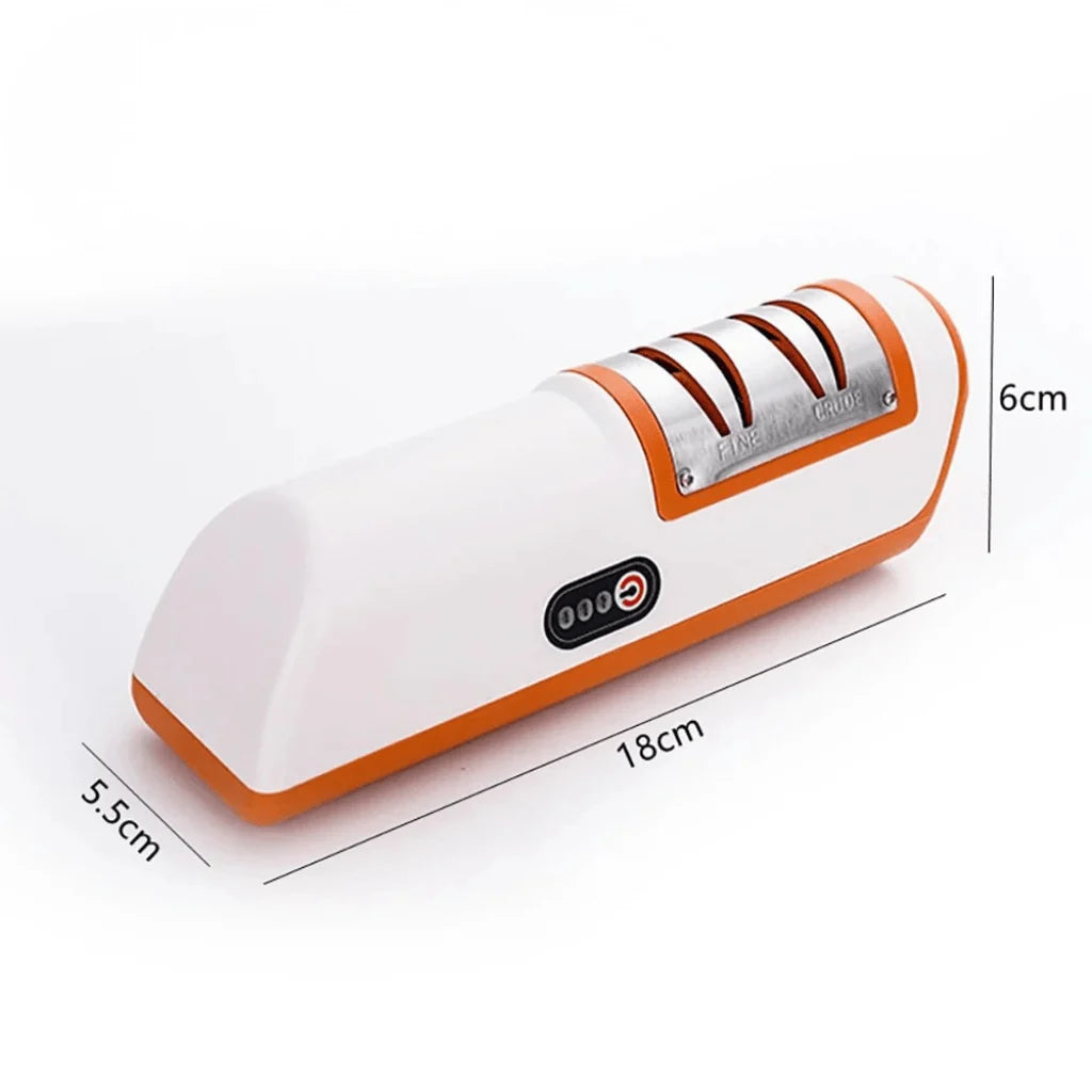 Electric Knife Sharpener Automatic 3-Speed Rechargeable