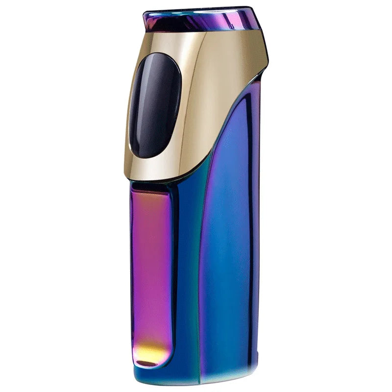 Electric Lighter Metal Tri-Flame Touch-Sense Ignition