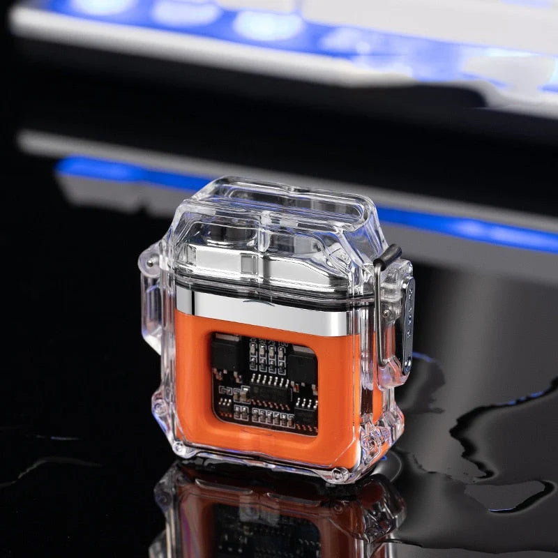 Electric Lighter Windproof Double Arc Rechargeable