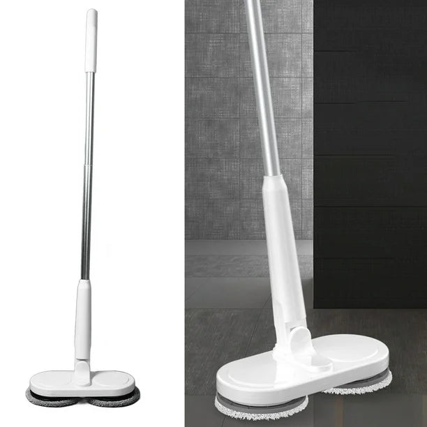 Electric Mop Cordless Spray System Washable Microfiber Pads