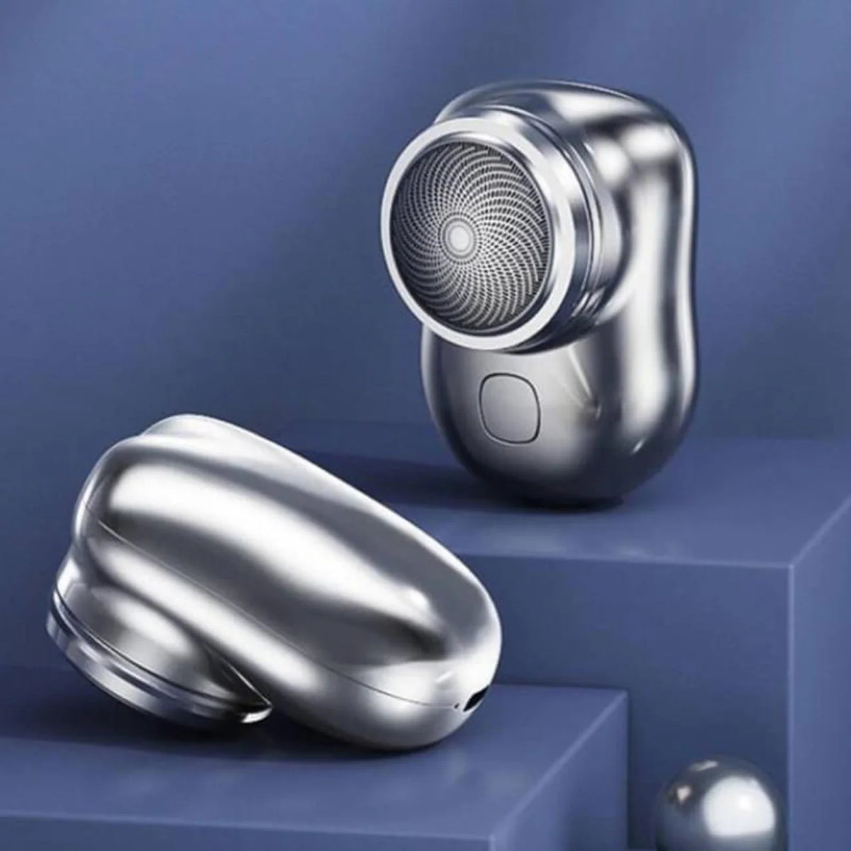 Electric Shaver 6 Stainless Steel Blades Wet Or Dry