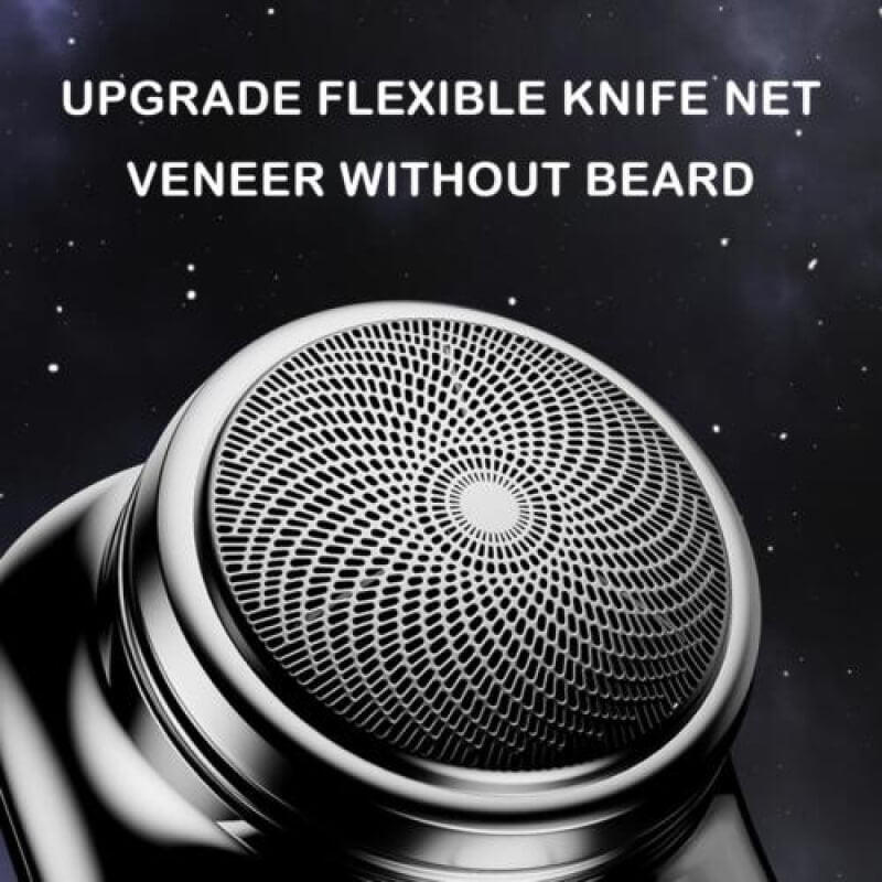 Electric Shaver 6 Stainless Steel Blades Wet Or Dry