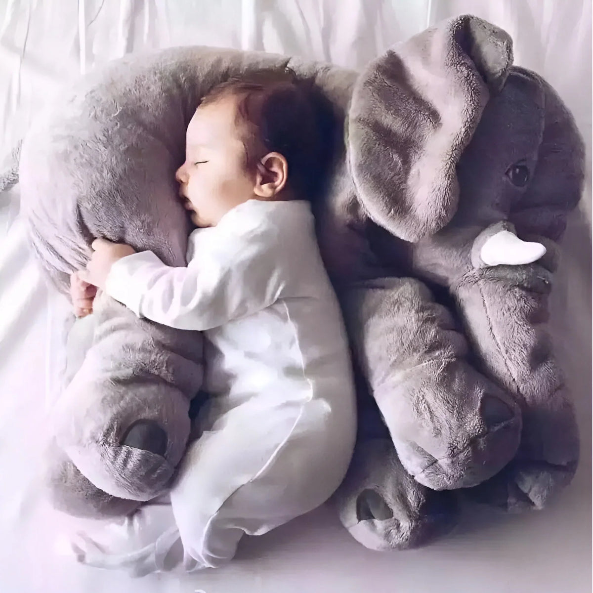 Elephant Plush Cushion Soft Machine Washable