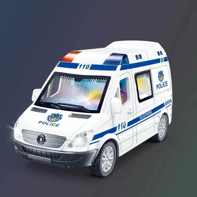 Emergency Vehicle Toy Set of 3 Moving Parts