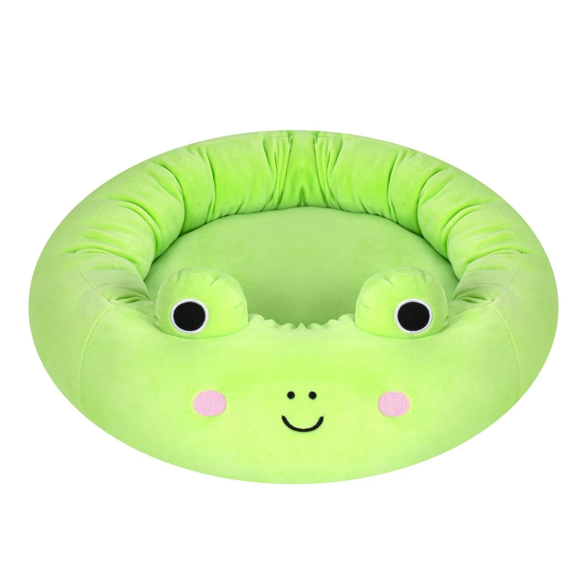 Enclosed Pet Bed Ultra-Soft Plush Thick Cushion Small Pets