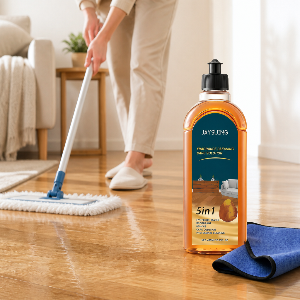 Enzyme-Powered Non-Toxic Floor Cleaner & Polisher