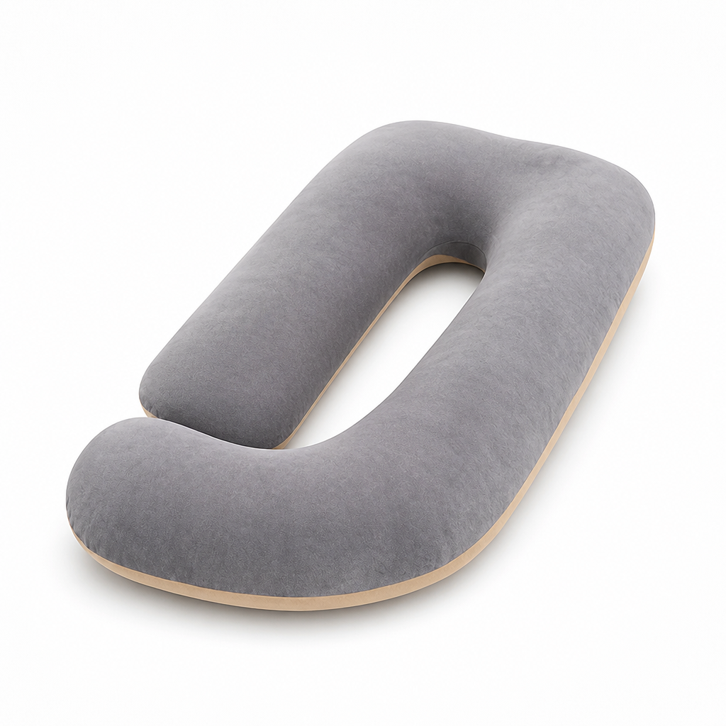 Ergonomic Breathable Pregnancy Body Pillow (Removable Washable Cover)