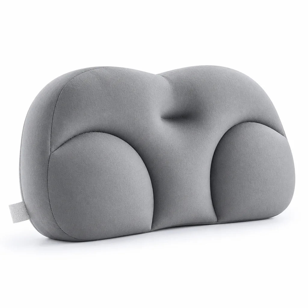 Ergonomic Contour Pillow Cooling Memory Foam Neck Support