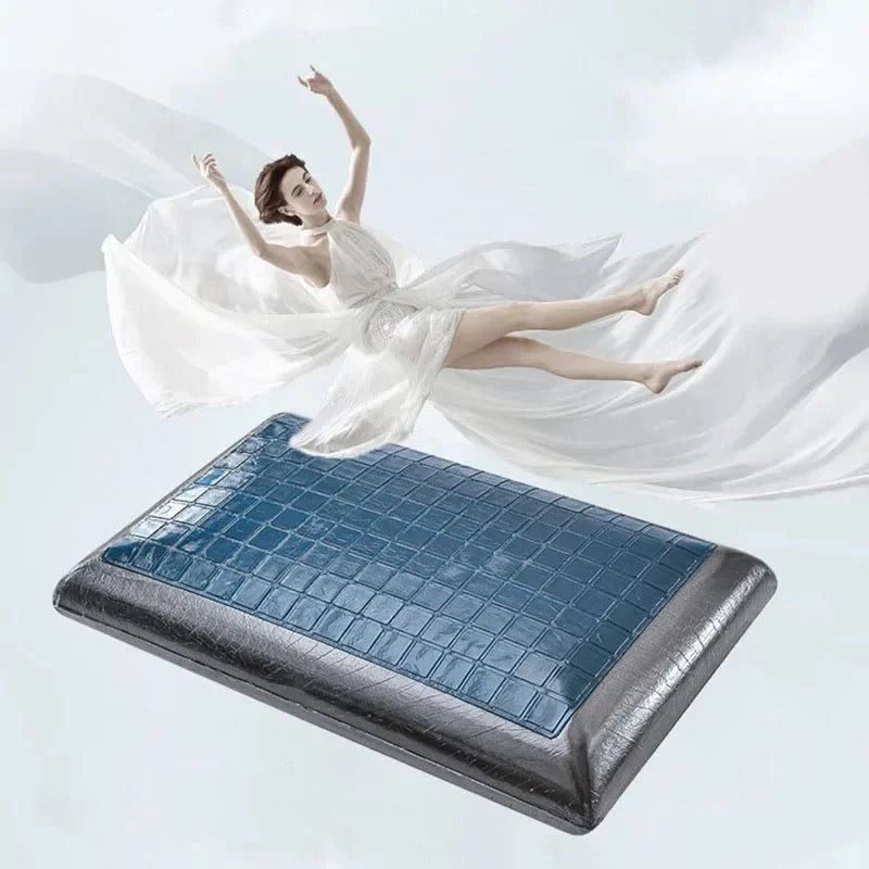 Ergonomic Pillow Gel Cooling Surface Neck Support
