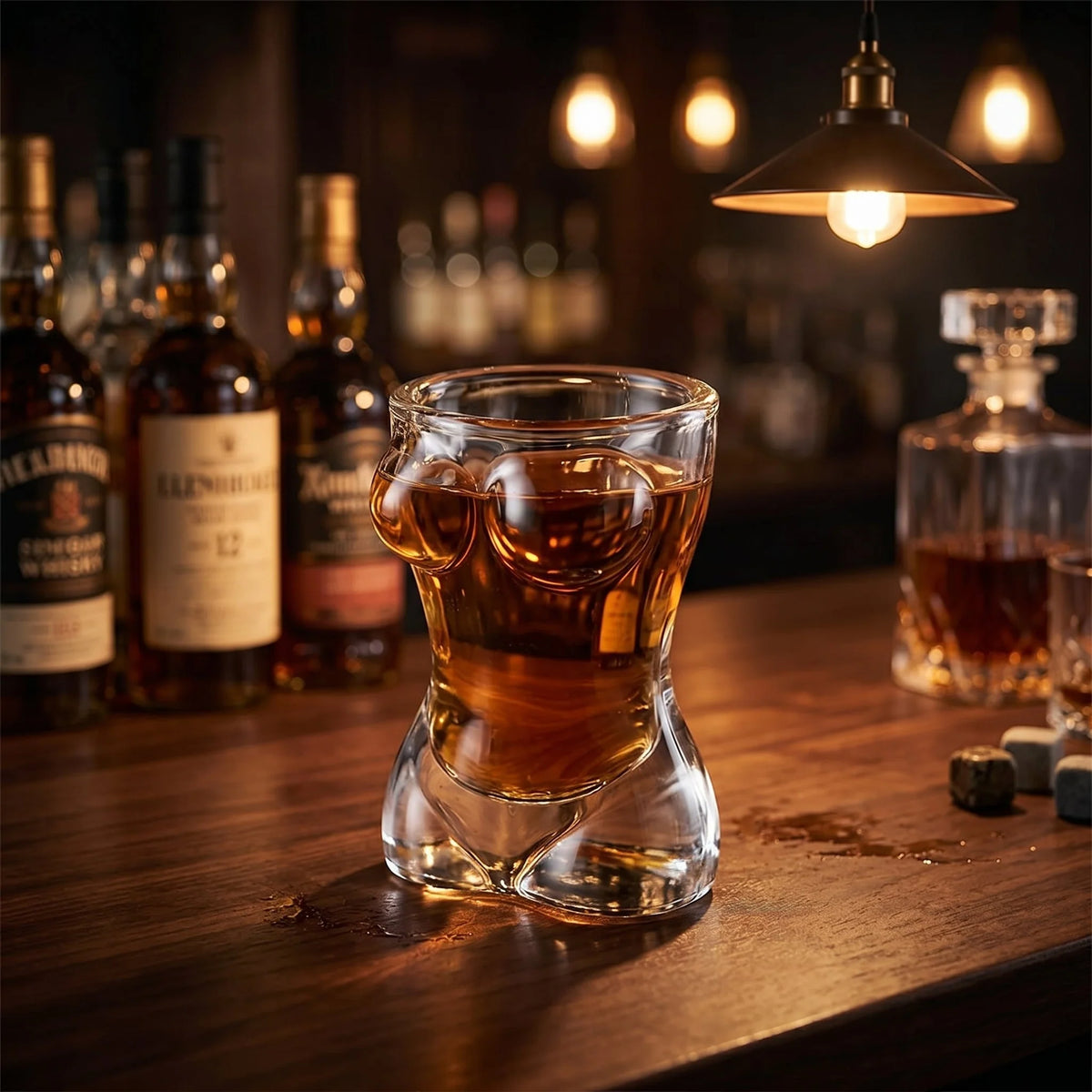 Espresso Glass Twin-Top Design 30ml Capacity