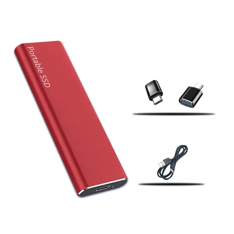 External Hard Drive 4TB USB-C Portable Storage