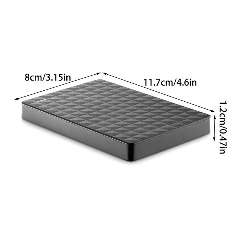 External Hard Drive 8TB USB 3.0 Portable Design