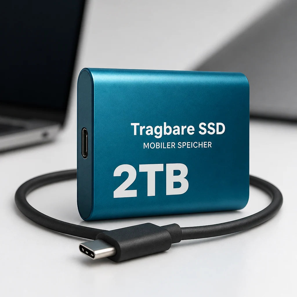 External SSD 2TB USB-C Up to 1050 MB/s