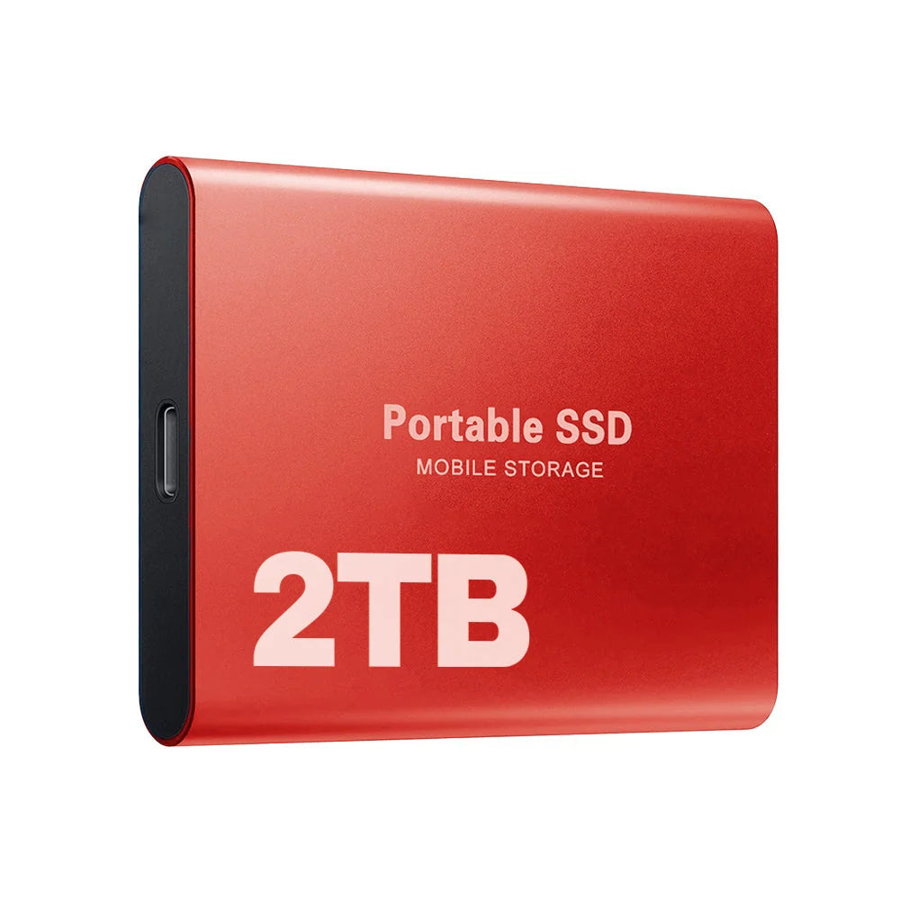 External SSD Fast Transfer 2TB Portable Rugged Design