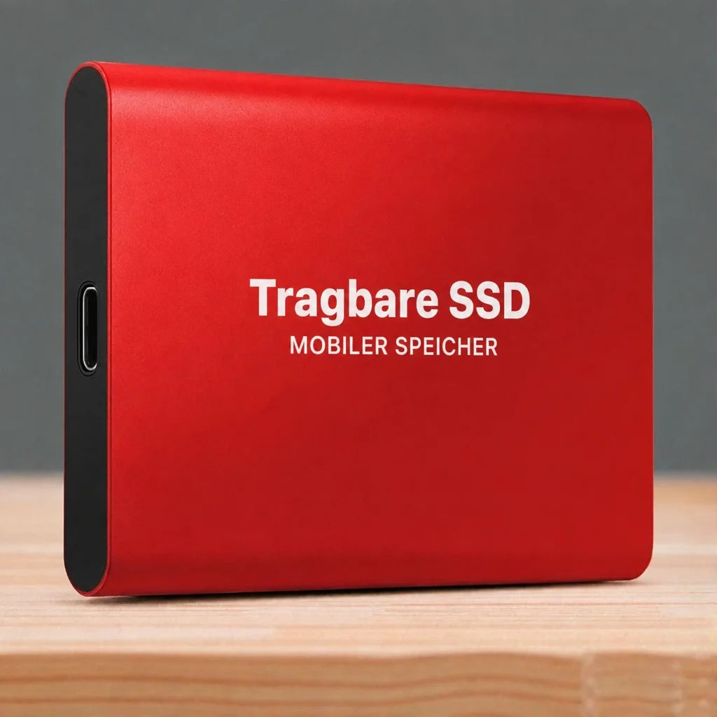 External SSD Rugged Shock-Resistant USB-C Up to 30 TB