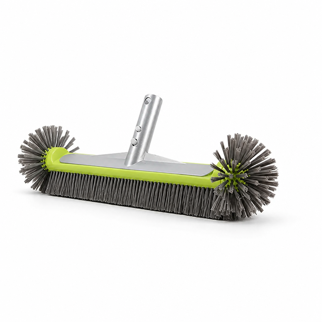 Extra-Wide Heavy-Duty Aluminum Pool Brush (17.5-Inch)