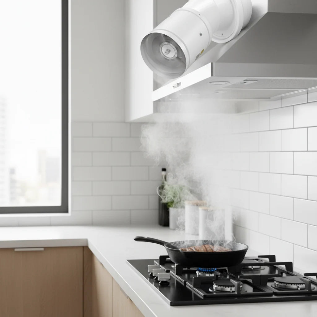 Extractor Fan Compact External Vent Removable Cover