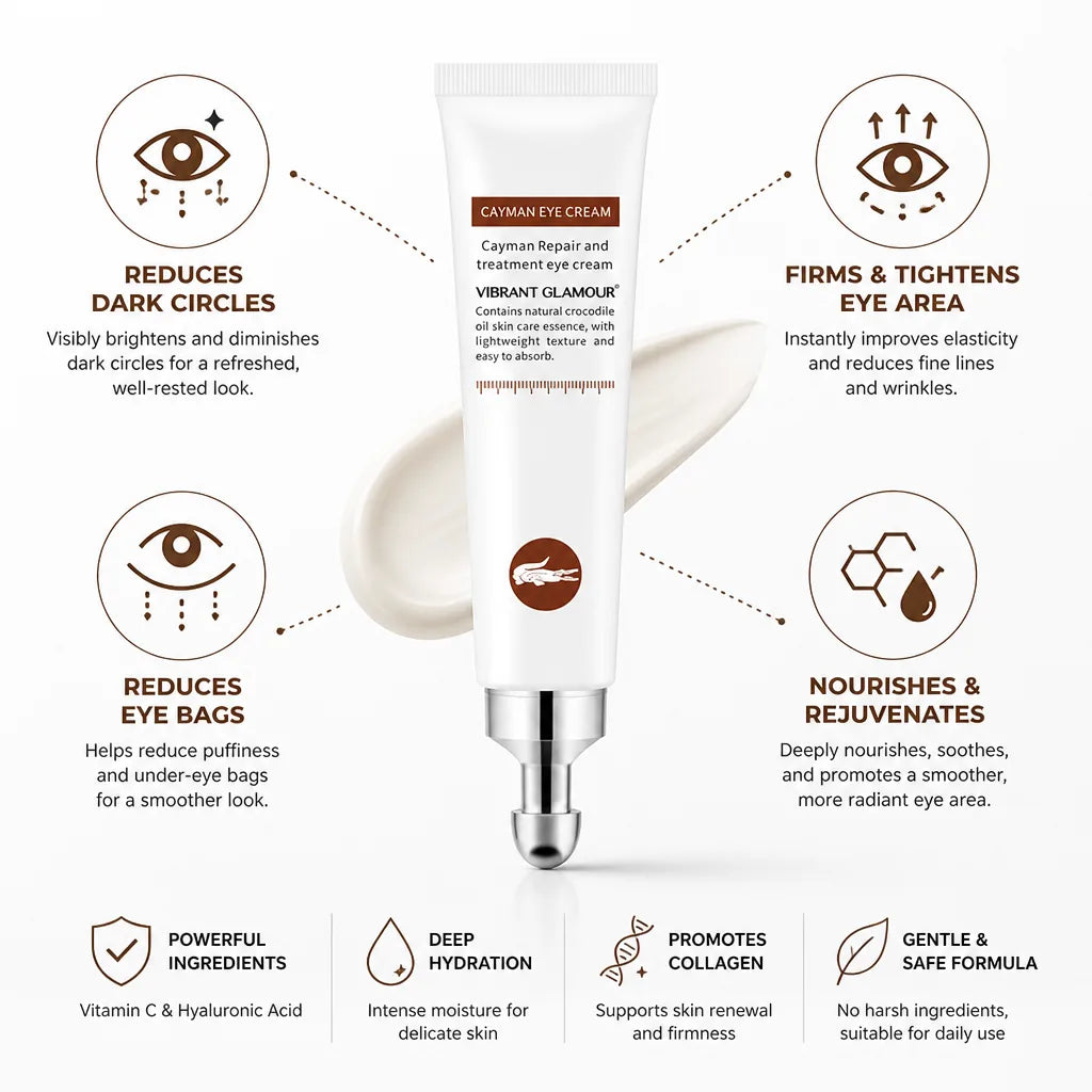 Eye Cream Anti-Aging Vitamin C & Hyaluronic Acid