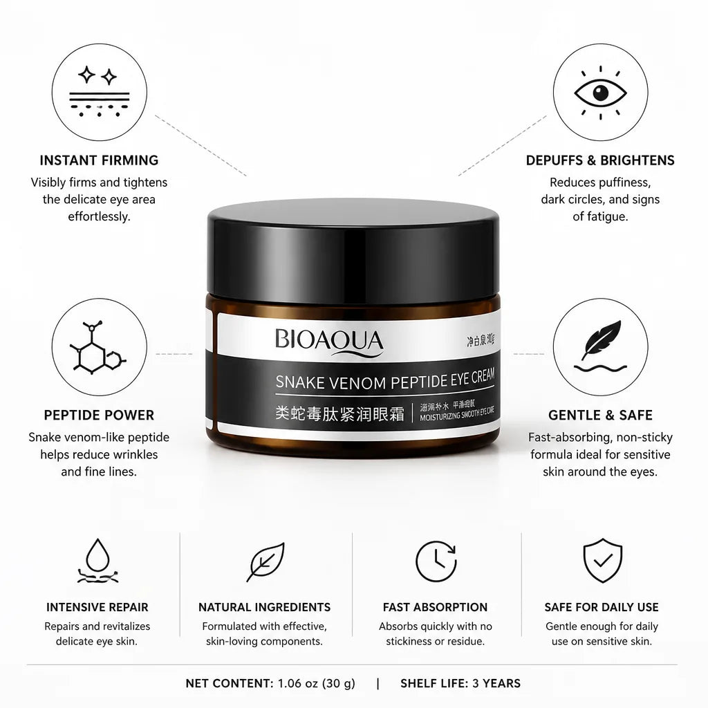 Eye Cream Instant Firming & Depuffing Peptide 30 g