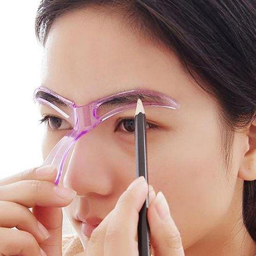 Eyebrow Shaping Stencil Reversible Nose Bridge Reusable & Washable