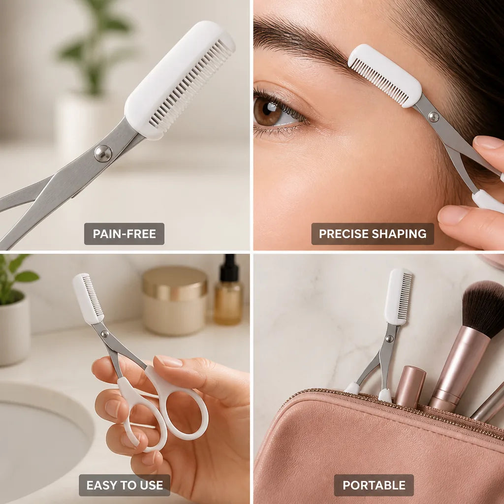 Eyebrow Trimmer Pain-Free Precision Head