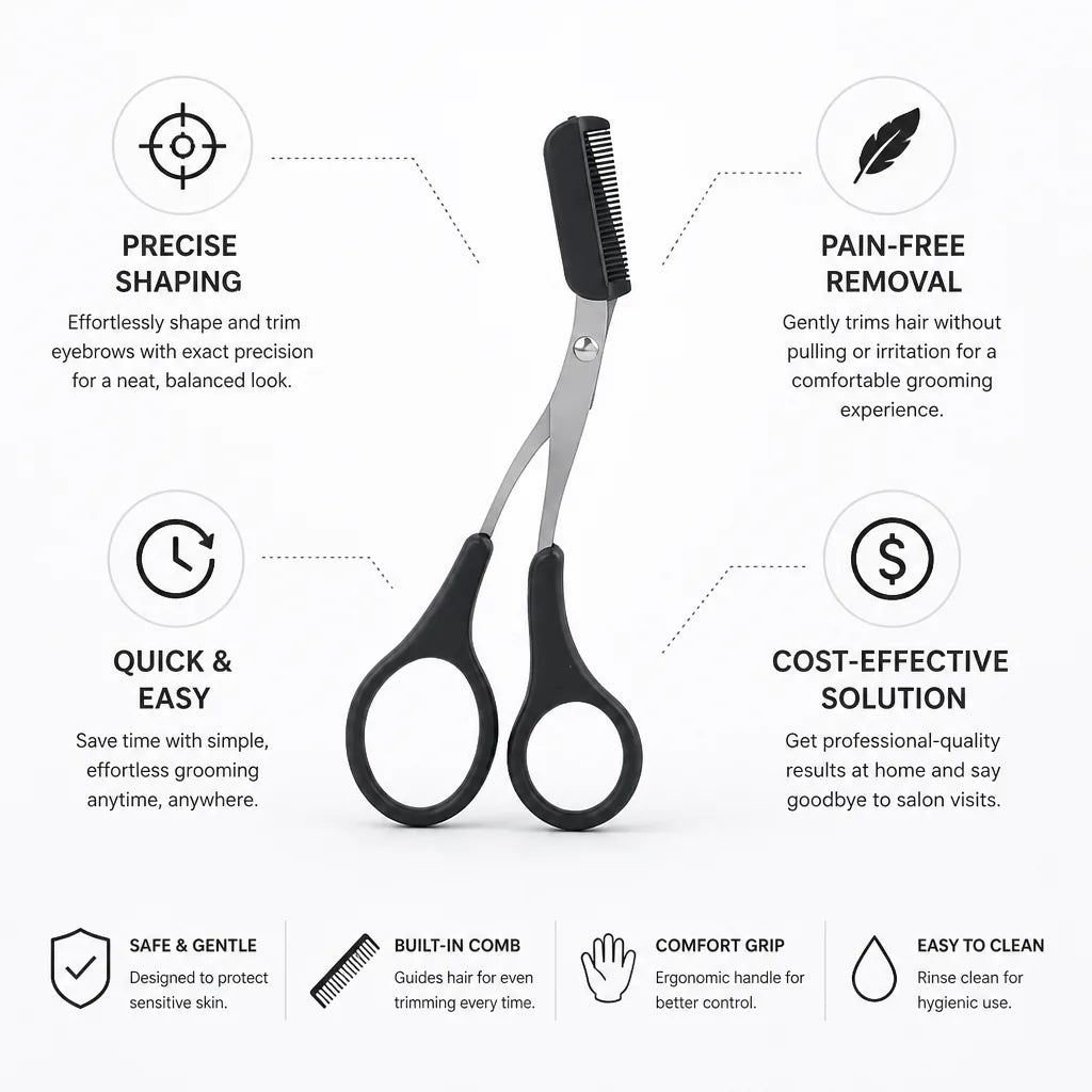 Eyebrow Trimmer Pain-Free Precision Head
