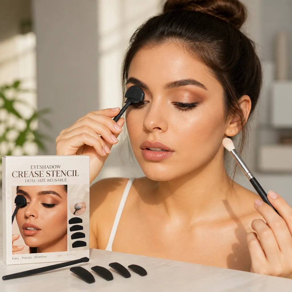 Eyeshadow Crease Stencil Dual-Size Reusable