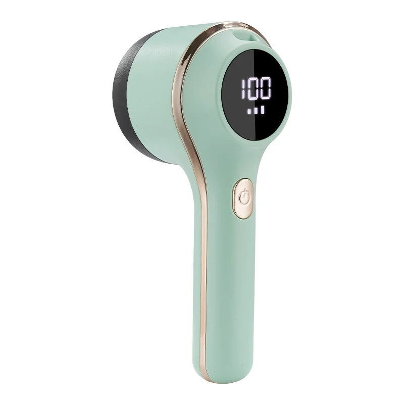 Fabric Lint Remover Rechargeable Cordless Digital Battery Display