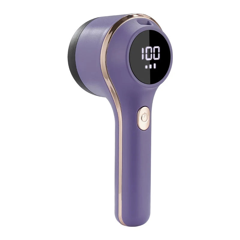 Fabric Lint Remover Rechargeable Cordless Digital Battery Display