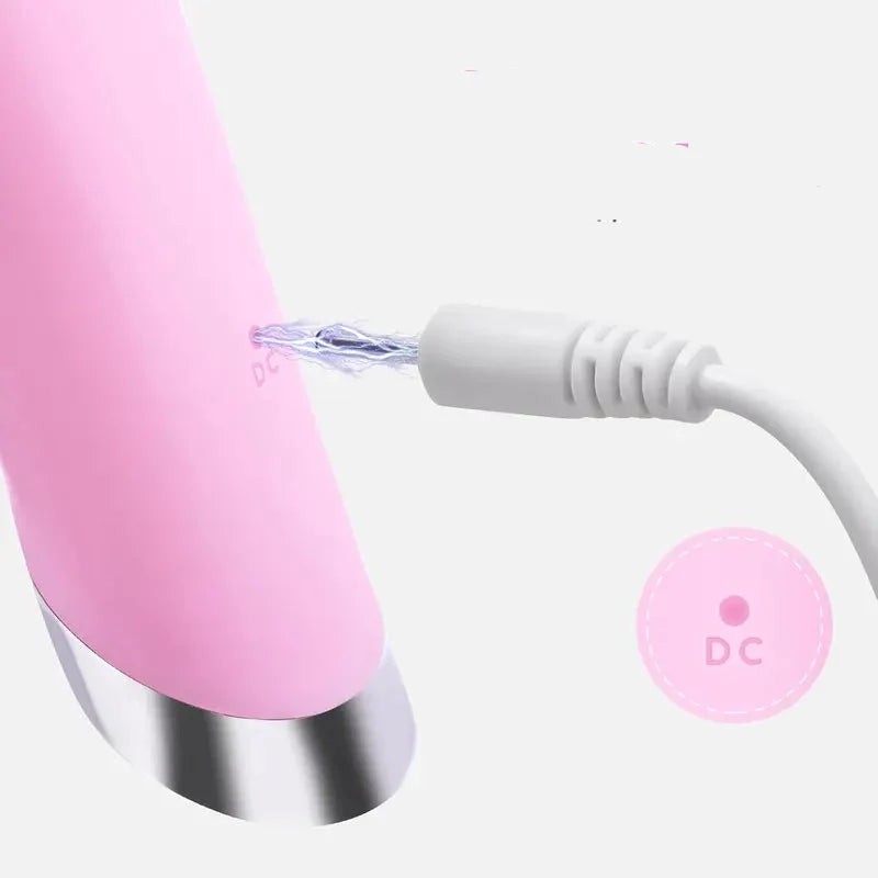 Facial Cleansing Brush Heated Metal Tip & 5-Speed Vibration
