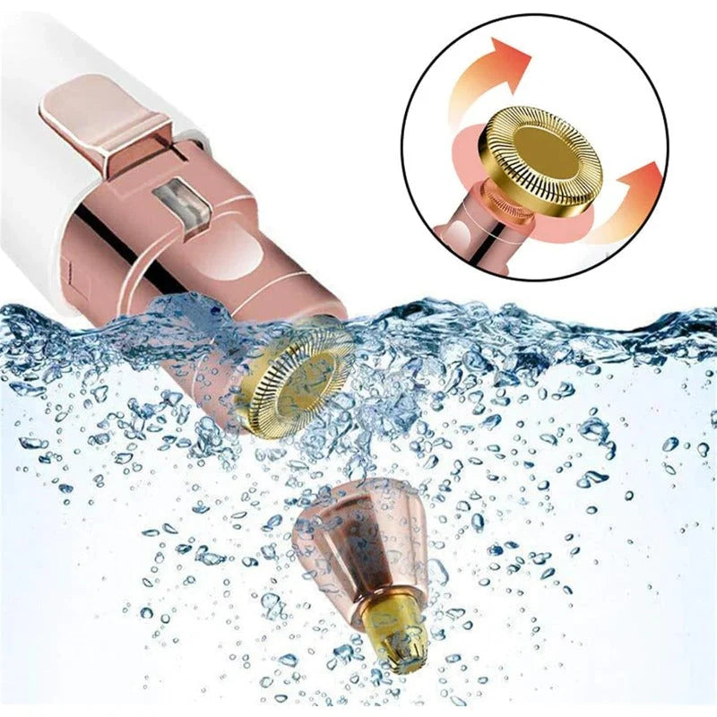 Facial Hair Remover 2-in-1 LED Light USB-C Rechargeable