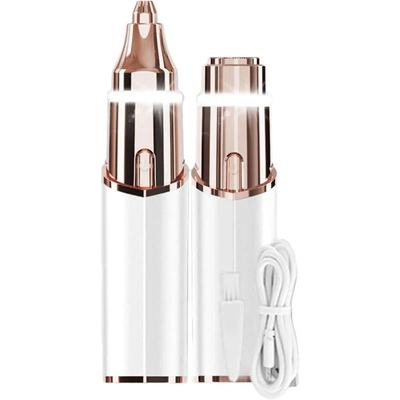 Facial Hair Remover 2-in-1 LED Light USB-C Rechargeable