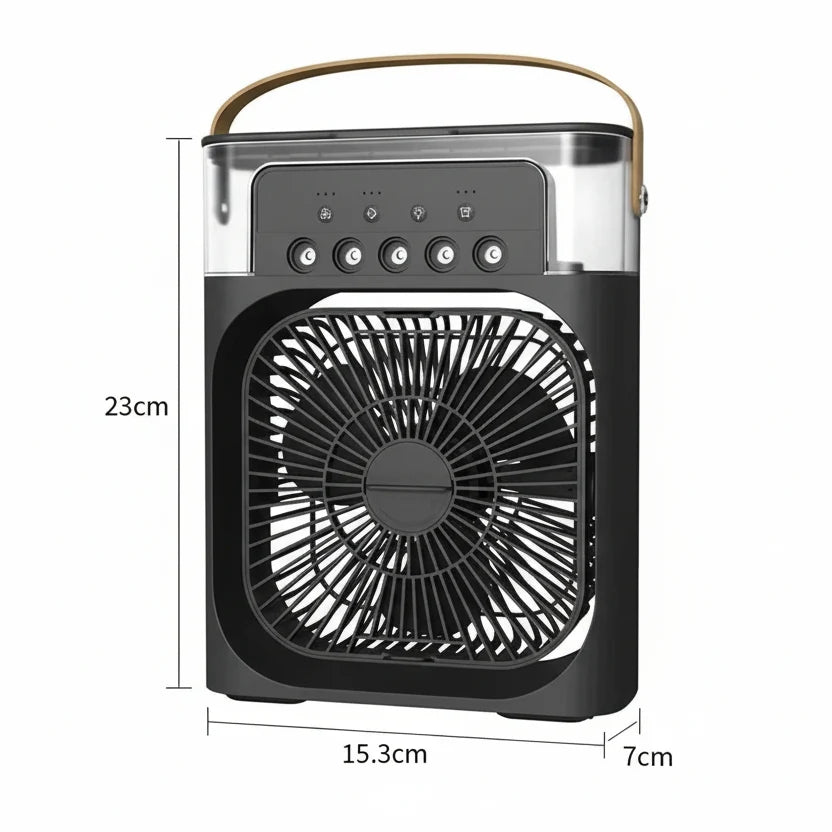 Fan & Humidifier 2-In-1 Compact Portable