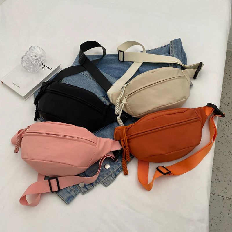 Fanny Pack Adjustable Strap Spacious Compartments Lightweight Construction