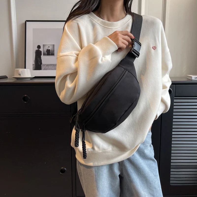 Fanny Pack Adjustable Strap Spacious Compartments Lightweight Construction