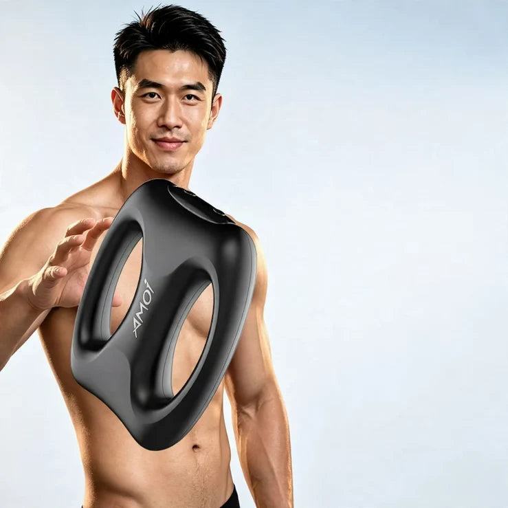 Fascia Massage Ring Double-Ring Vibration USB Rechargeable