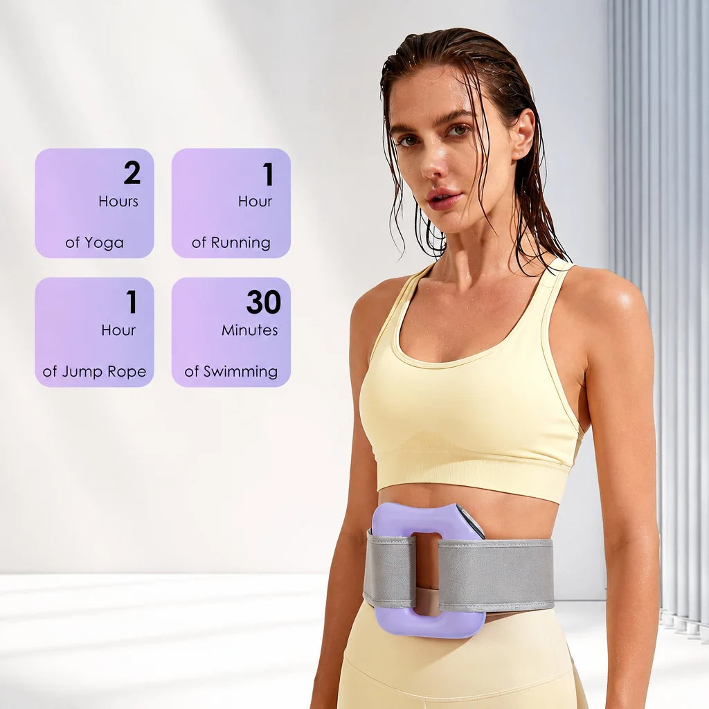Fascia Ring Massager Hands-Free Dual-Motor & Warming