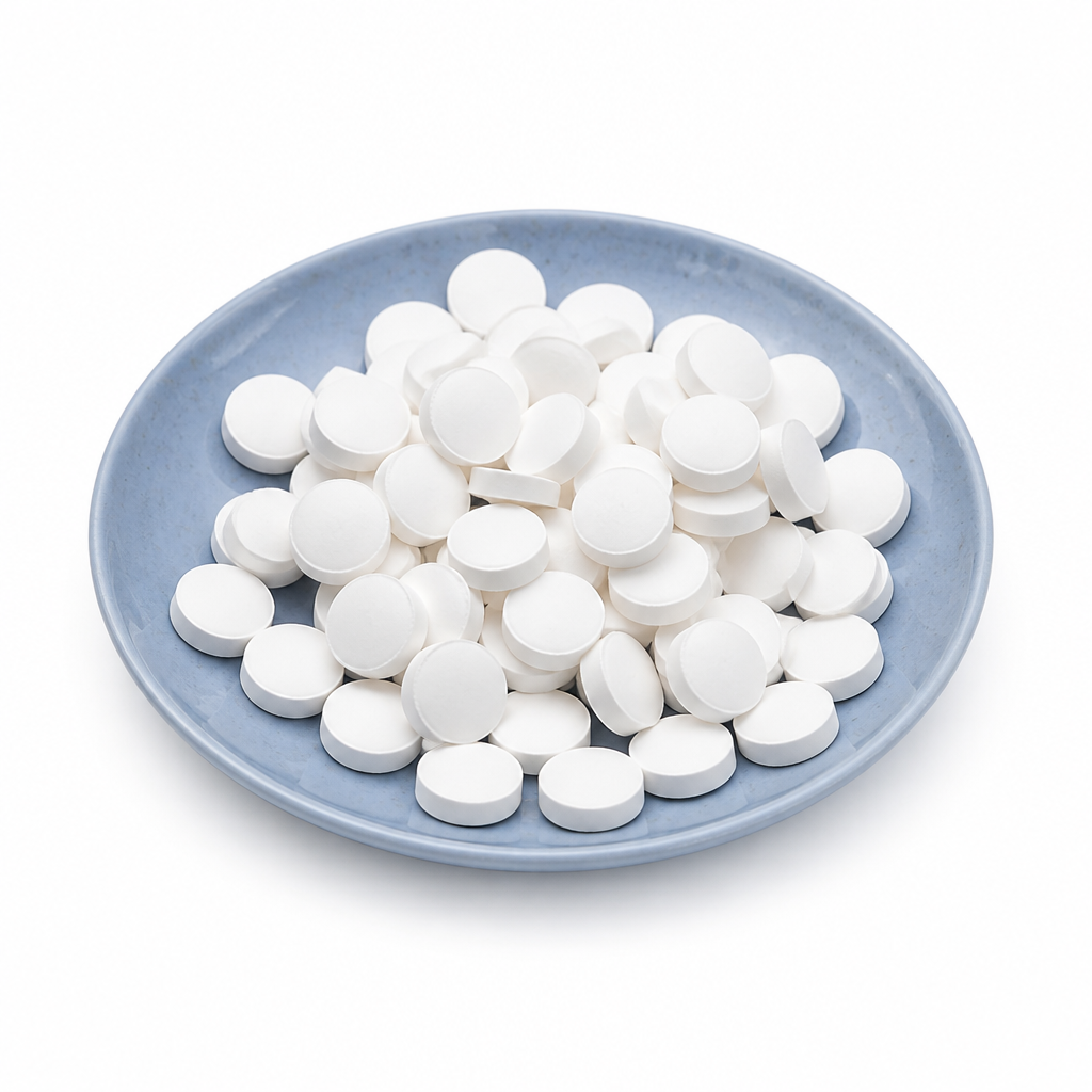 Fast-Dissolving Stabilized Chlorine-Bromine Pool Sanitizer Tablets (50-Pack)