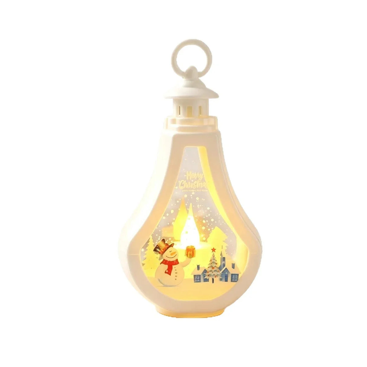 Festive Lantern Warm Glow Christmas Figures Indoor & Outdoor