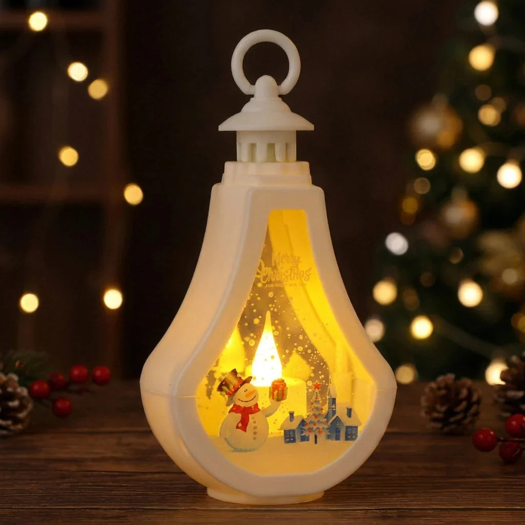 Festive Lantern Warm Glow Christmas Figures Indoor & Outdoor
