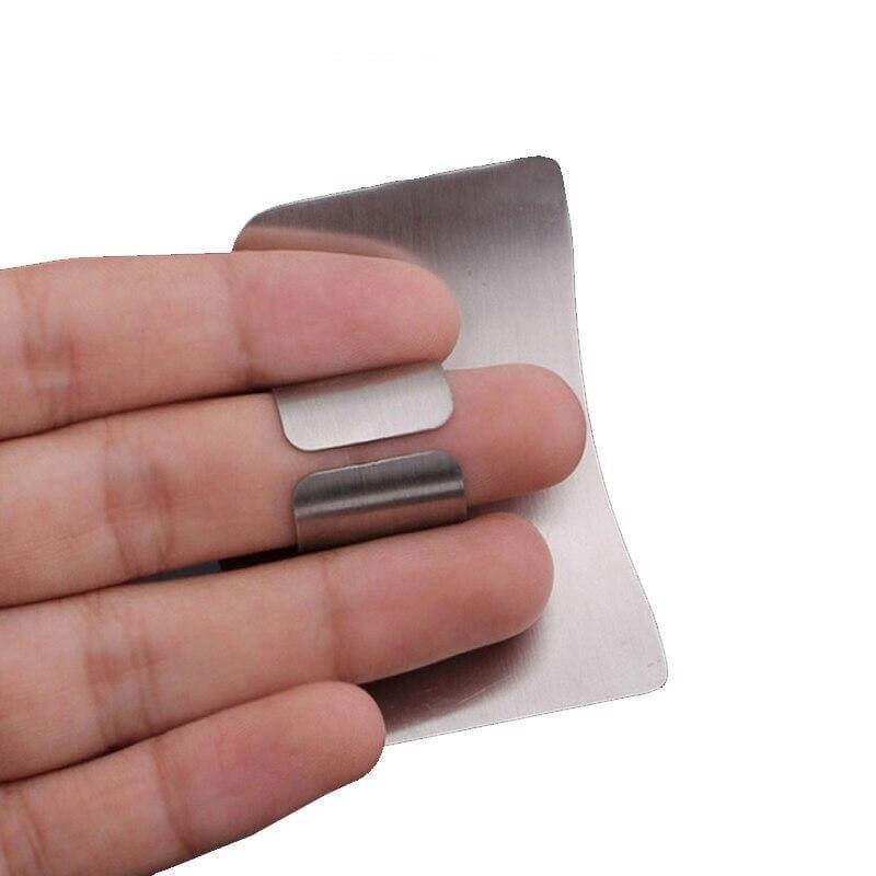 Finger Guard Stainless Steel Adjustable Fit Non-Slip Grip