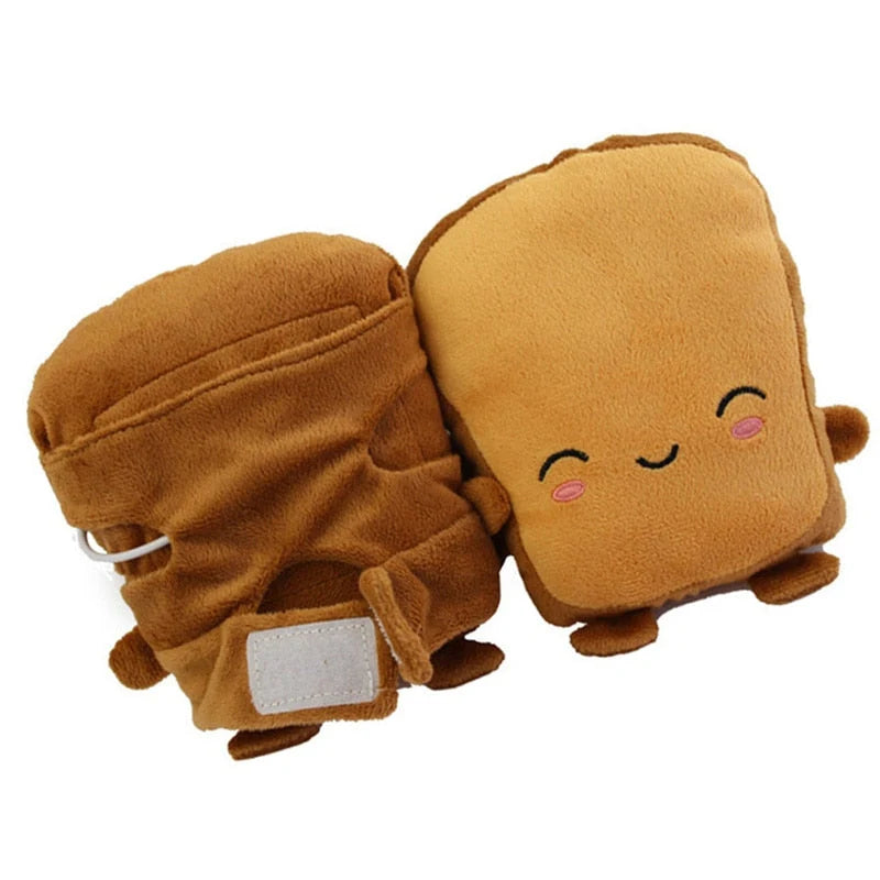 Fingerless Gloves USB-Powered Heated With Automatic Temperature Control