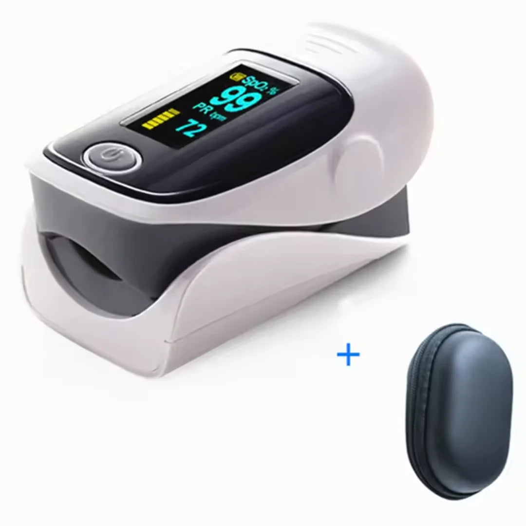 Fingertip Pulse Oximeter Dual-Color OLED SpO2 & Heart Rate