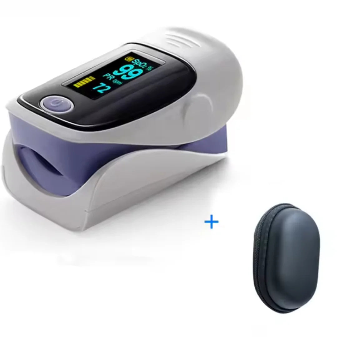 Fingertip Pulse Oximeter Dual-Color OLED SpO2 & Heart Rate